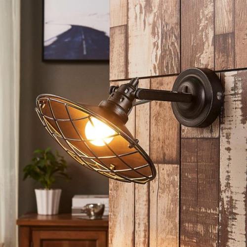 Pekka - wandlamp met roosterafdekking