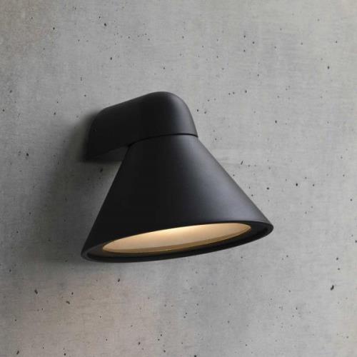 Buitenwandlamp Pals, IP65 donkergrijs