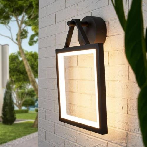 Framevormige LED buitenwandlamp Mirco