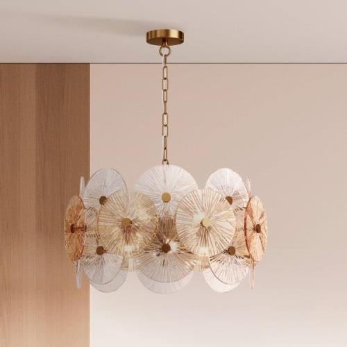 Hanglamp Maytoni Aster, glas, Ø 62,6 cm, 8 x E14