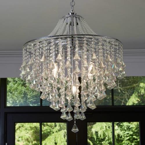 Dorchester kroonluchter, kristal, 5-lamps, Ø 64 cm, E14