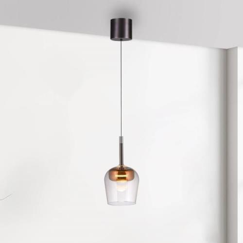 Paul Neuhaus SMART+ hanglamp Q-Kon koperkleurig Ø 21 cm