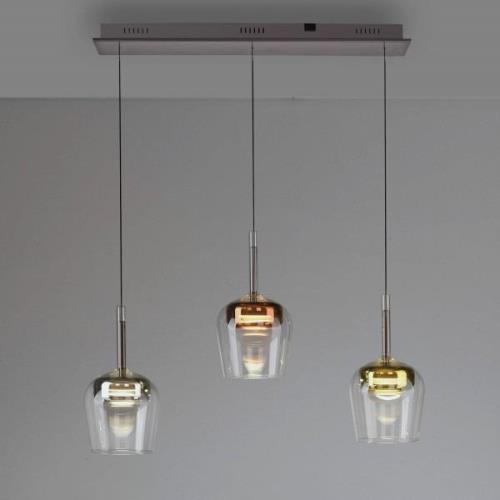 Paul Neuhaus SMART+ hanglamp Q-Kon meerkleurig 3-lamps