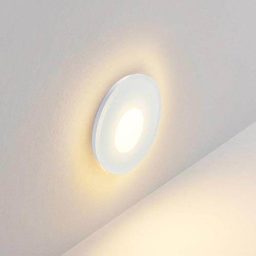 Molto Luce LED inbouwlamp Wand 68R Glas IP44 RD, wit. CCT