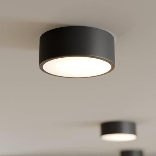 Cleo plafondlamp, Ø 20 cm, zwart