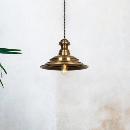 Sivani MR-637 hanglamp, goud antiek, metaal, Ø 39 cm