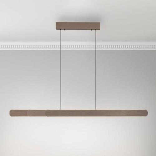 Paul Neuhaus hanglamp Adriana, bruin, lengte 160 cm