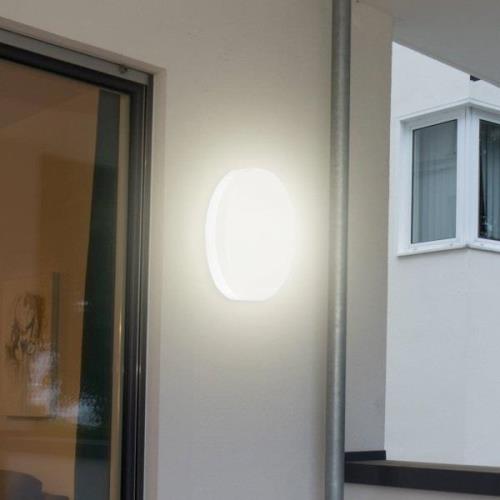 LED sensor plafondlamp Naxo Gen. 2, wit, kunststof