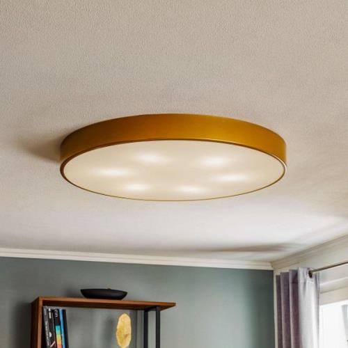 Plafondlamp Cleo in gold met diffusor, Ø 78cm