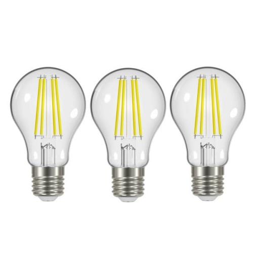 LED filament E27 2,2W 470 lm helder 3 per set