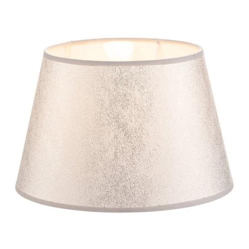 Kap Cone hoogte 18cm, zilver gemetalliseerd