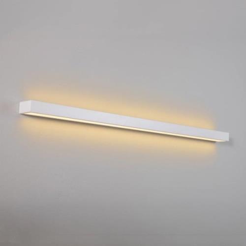 LED wandlamp Mera, breedte 120 cm, wit, 3.000K