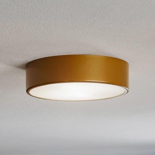 Plafondlamp Cleo 300, sensor, Ø 30cm goud