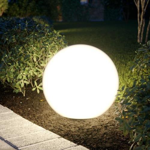 Cumulus M terraslamp, wit, kunststof, Ø 45 cm, IP44