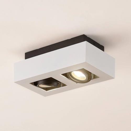 Arcchio Vince plafondlamp, 25x14cm in wit