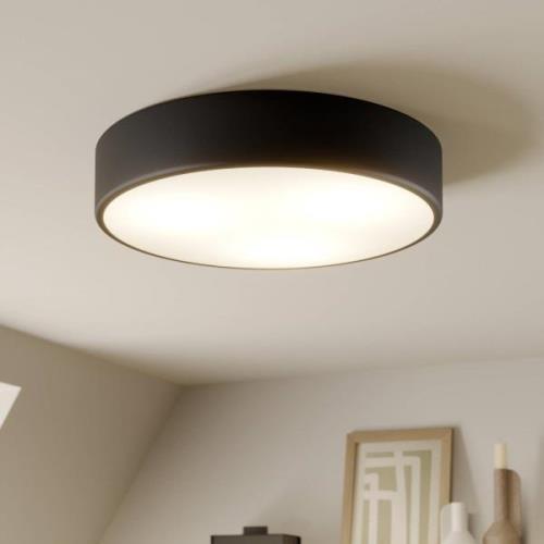 Plafondlamp Cleo, Ø 40 cm, zwart