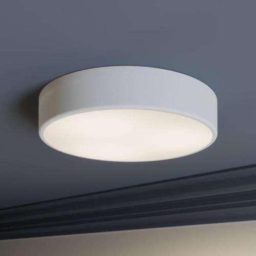 Cleo plafondlamp, Ø 40 cm, wit, metaal, E27, 3-lamps