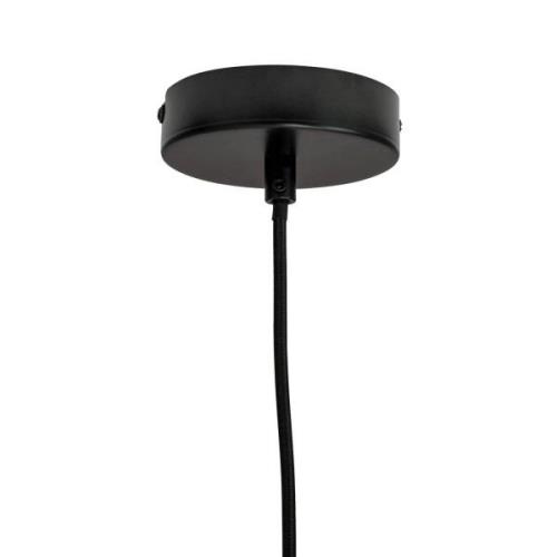 Dyberg Larsen Miles hanglamp, zwart, Ø 20 cm, metaal