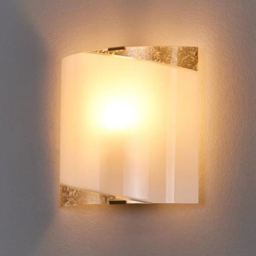 Wandlamp Beatrice met gouden applicaties