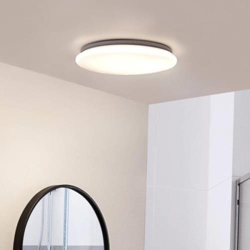 Lindby LED plafondlamp Eovi 3.000 K wit kunststof 33 cm