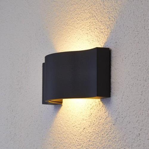 LED buitenwandlamp Jace, grafiet