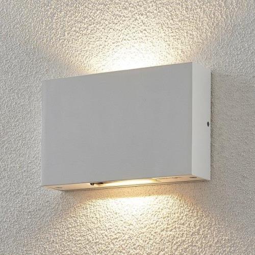 LED buitenwandlamp Katla van aluminium