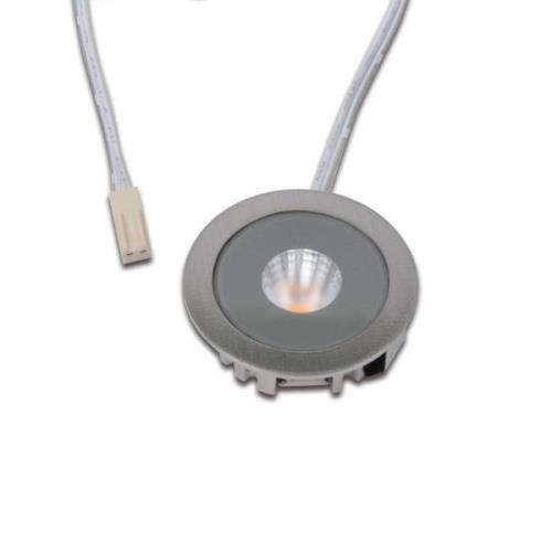 LED-inbouwspot AR 35, 4.000 K Ø 4 cm roestvrij staal aluminium 24 V