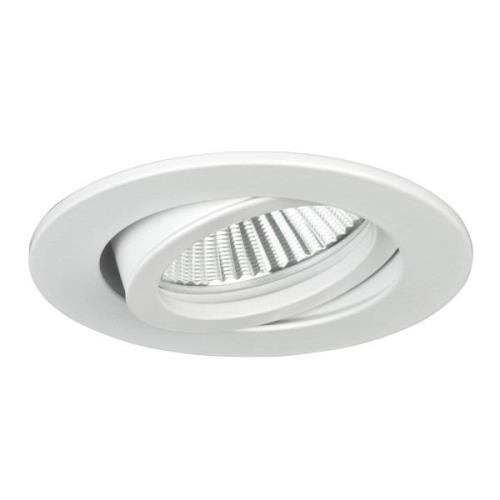 BRUMBERG 0063 plafond inbouwspot, rond, wit